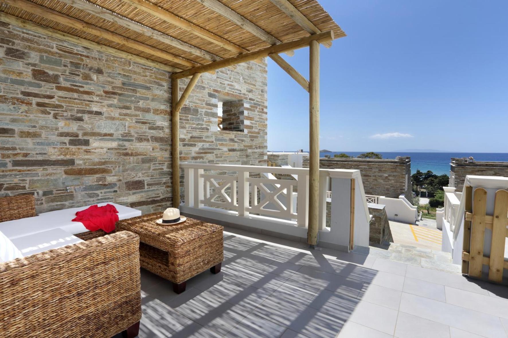 Aithra -Agios Petros Andros Villa Gavrio Room photo